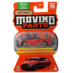 Matchbox Basic Die-Cast Moving Parts Vehicles - 2020 BMW M4 Cabriolet