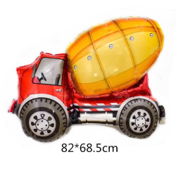 32inch Construction Engineering balloon Tractor Bulldozer Theme Birthday Party Kid's Toy Balloons C