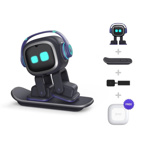 EMO: The Coolest AI Robot Desktop Toy with Personality and Ideas