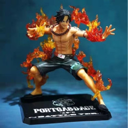 One Piece figure Firefist Ace  Anime figure High quality